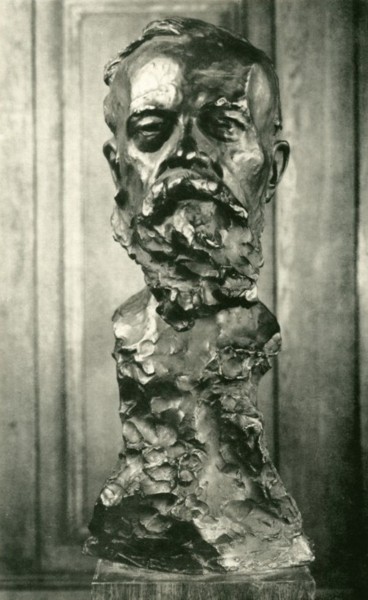 Wilhelm Wundt, Skulptur von Max Klinger