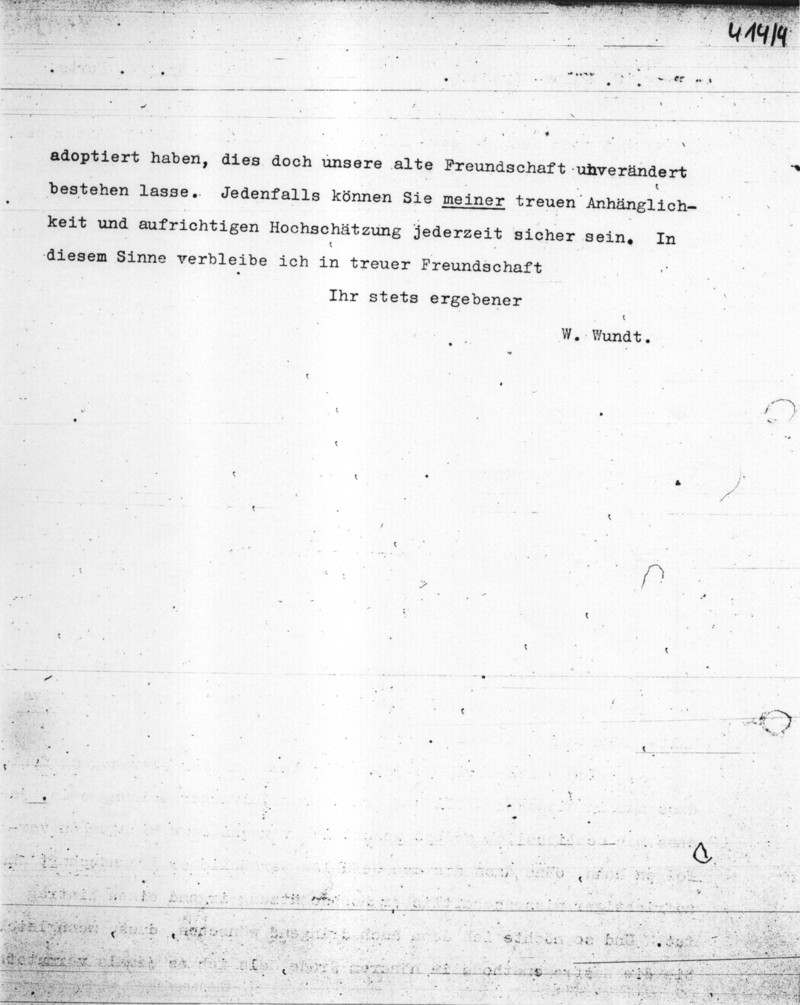 Brief an O. Külpe, 1907, Seite 4